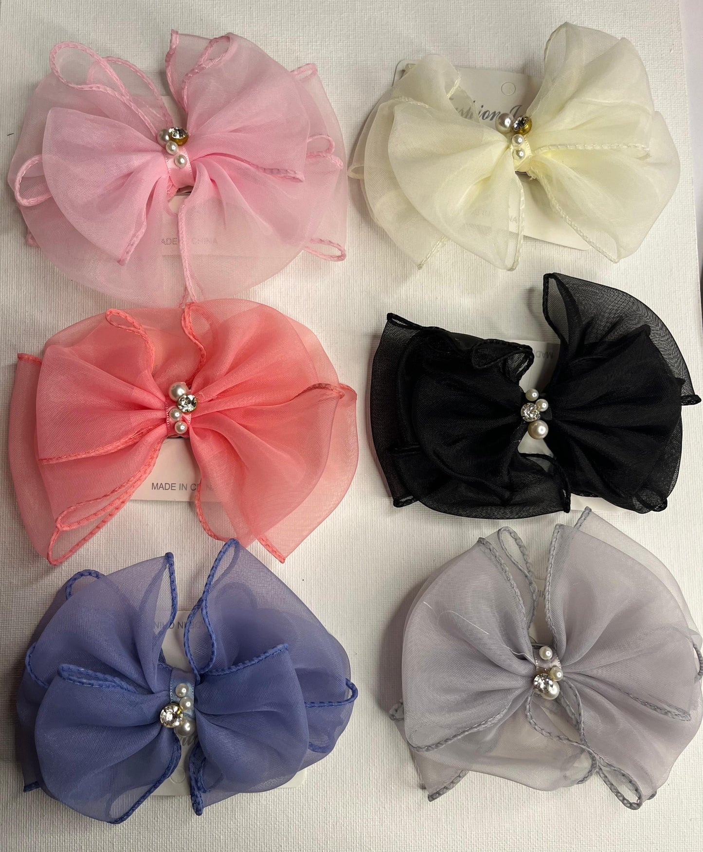 Net Hair Bows