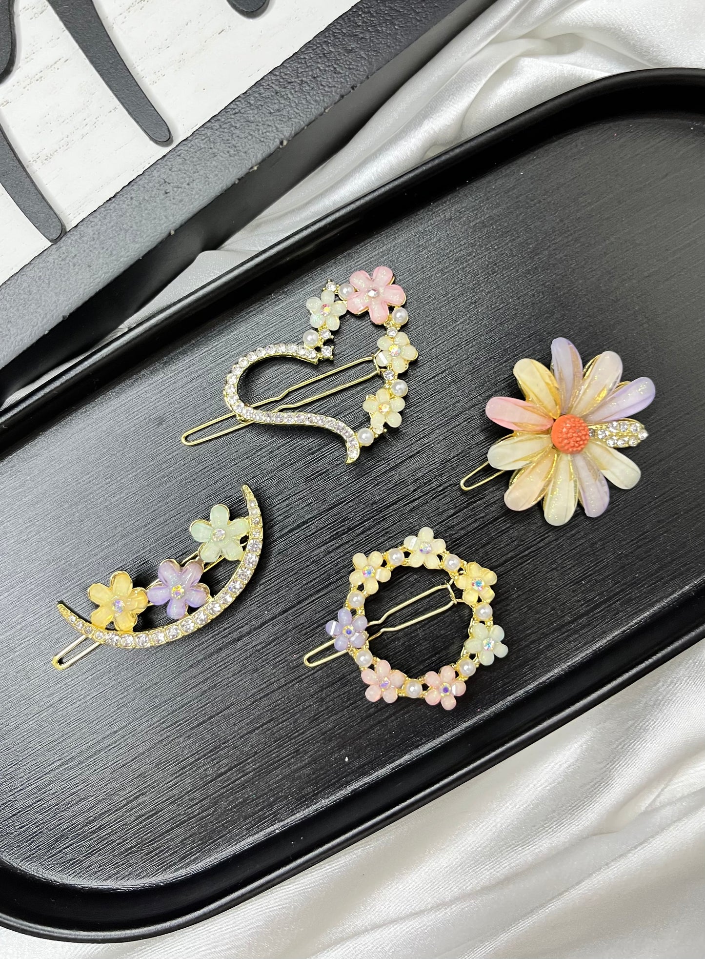 Floral Lock Pins