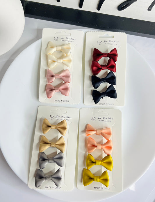 Satin Hair Bow Card