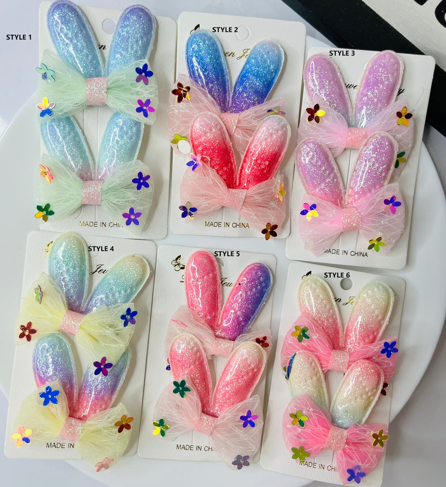 Rabbit Hair Clip For Kids