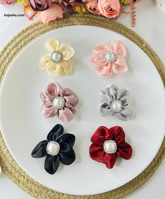 Flower Hair Clips