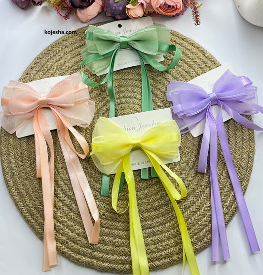 Organza Hair Bows