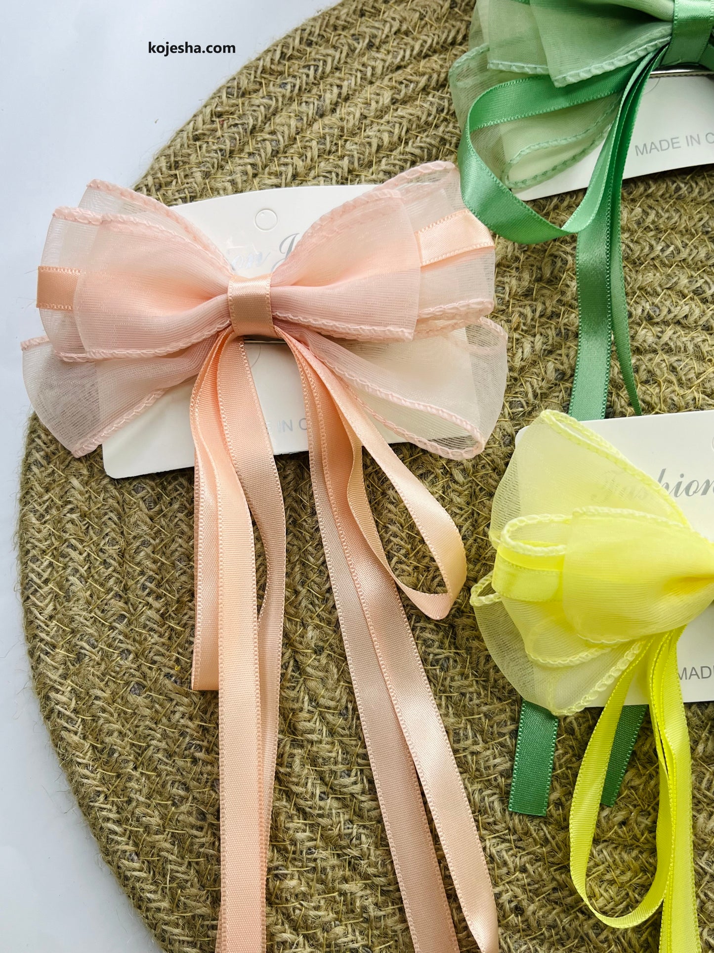 Organza Hair Bows