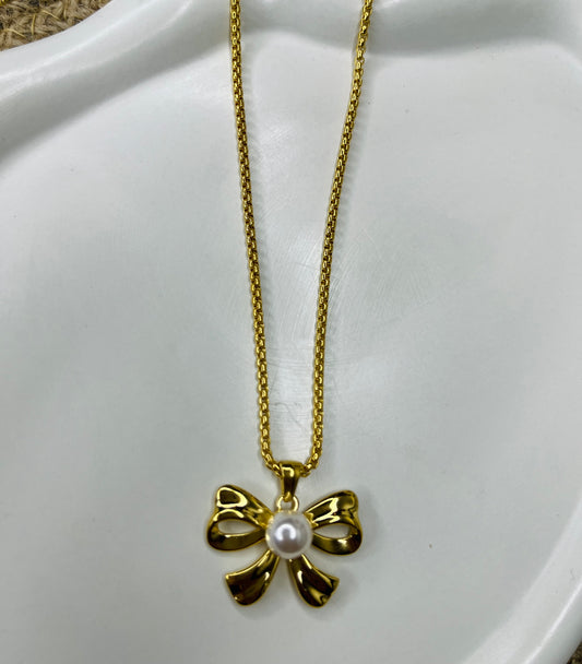 Cute Bow Necklace