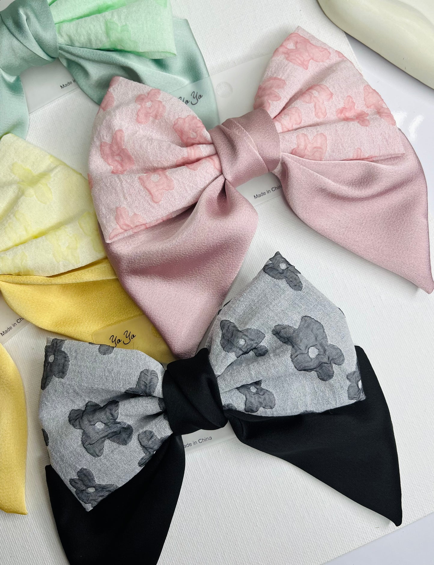 Premium Printed Hair Bows