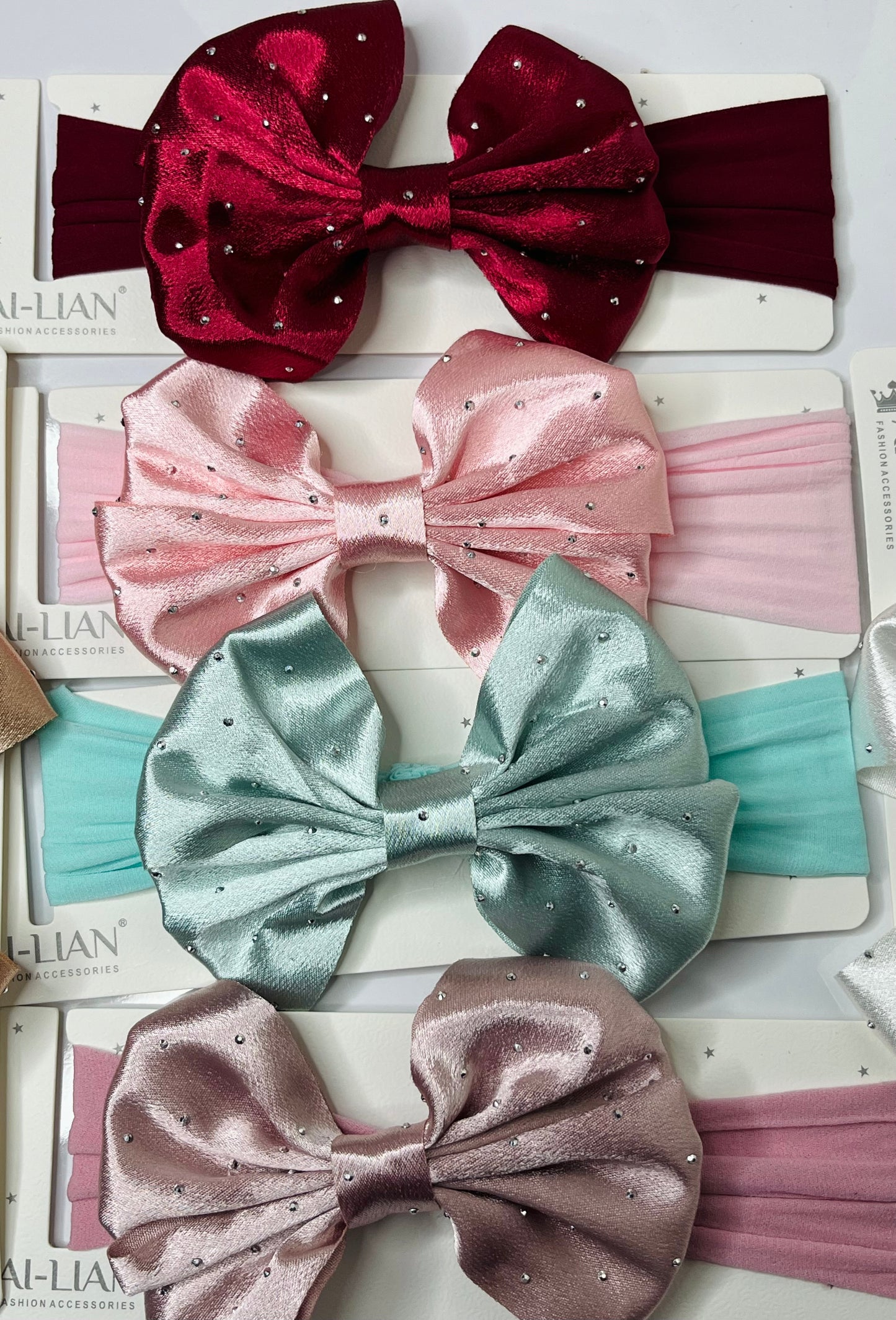 New Born HeadBands With Bows | Head Bands For New Born