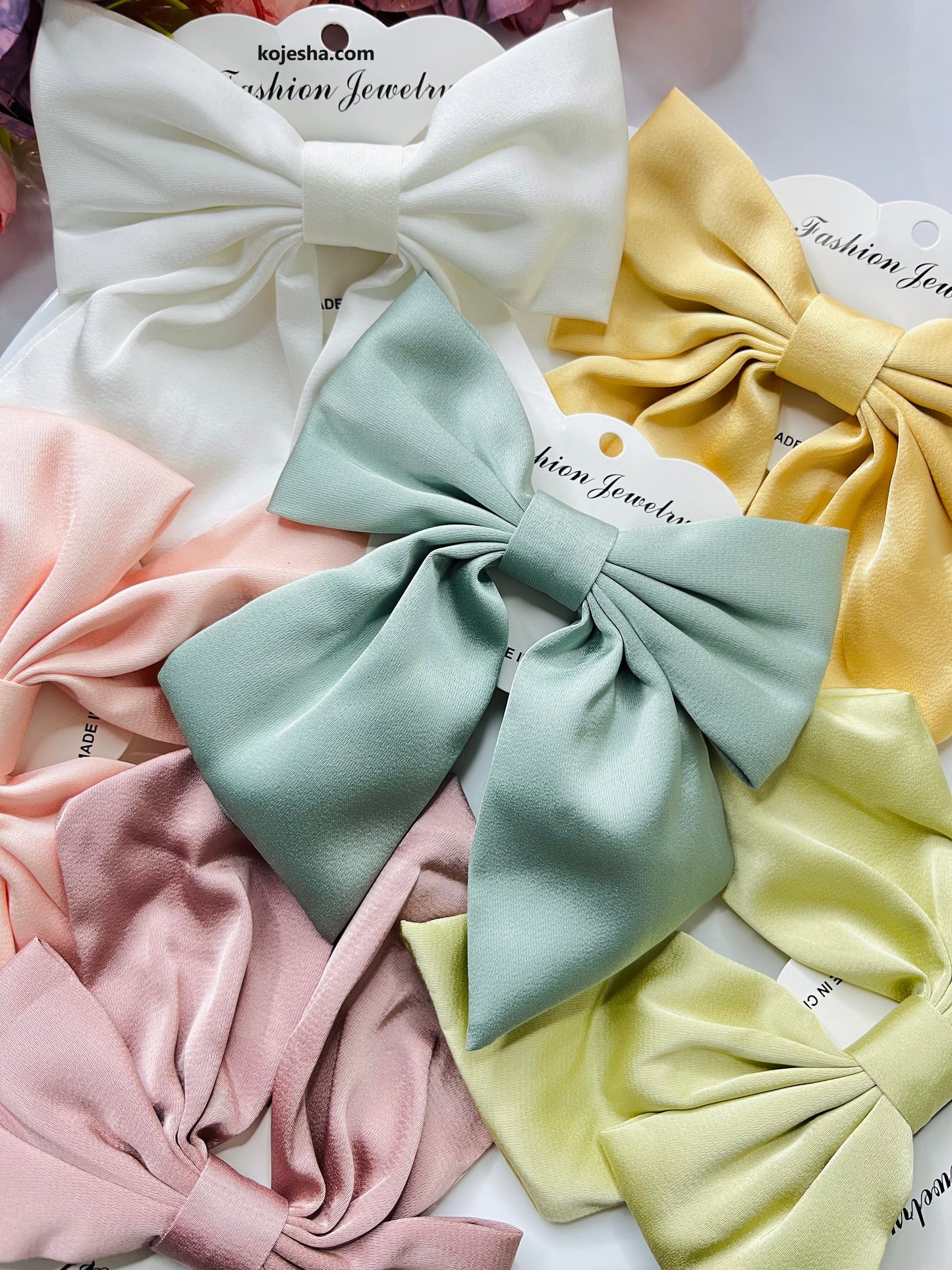 Satin Hair Bows