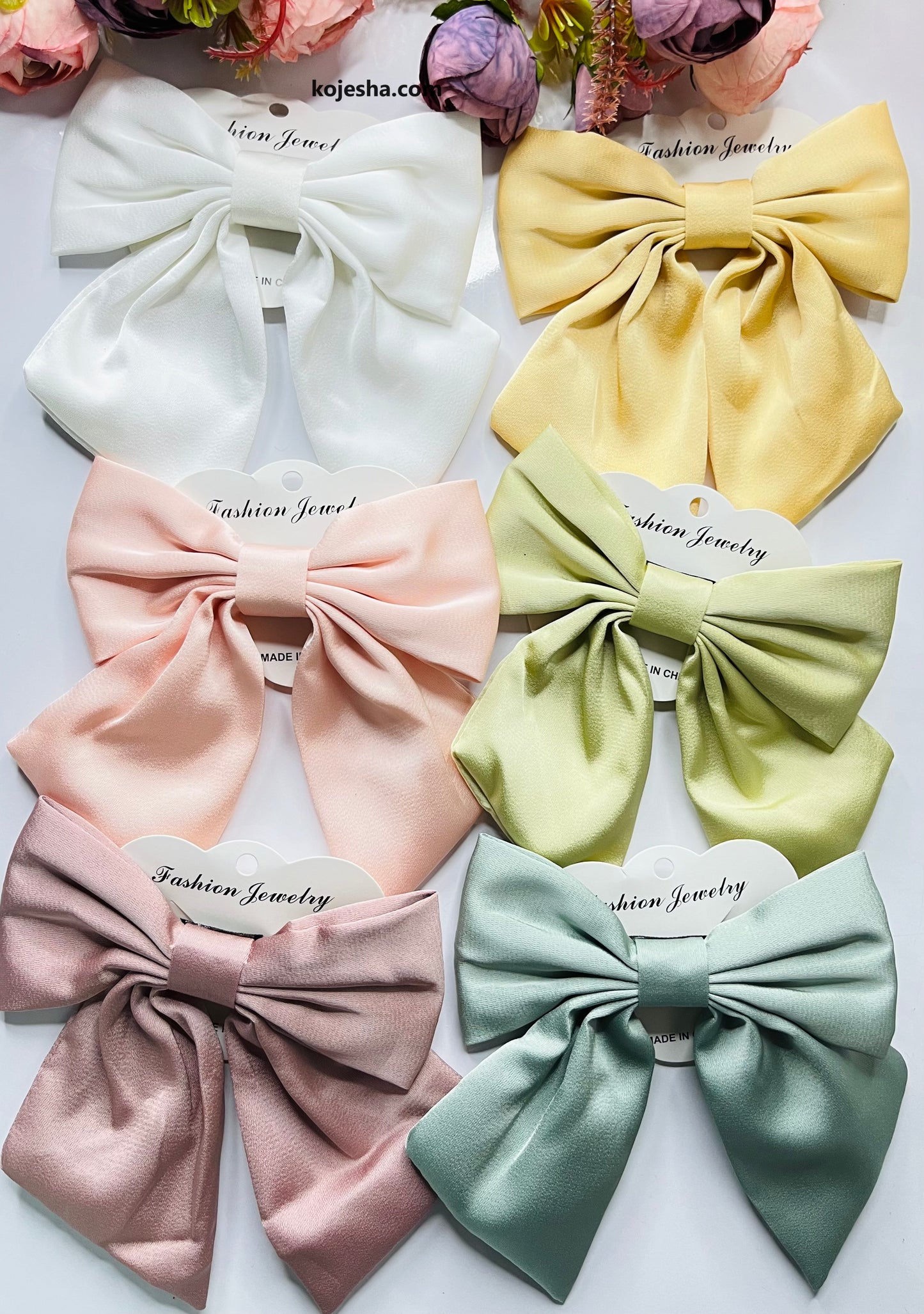 Satin Hair Bows