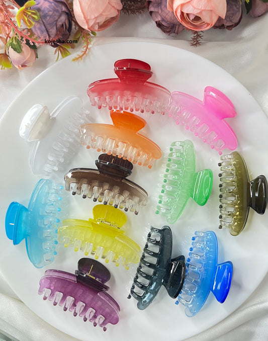 Colorful Medium Claw Clips