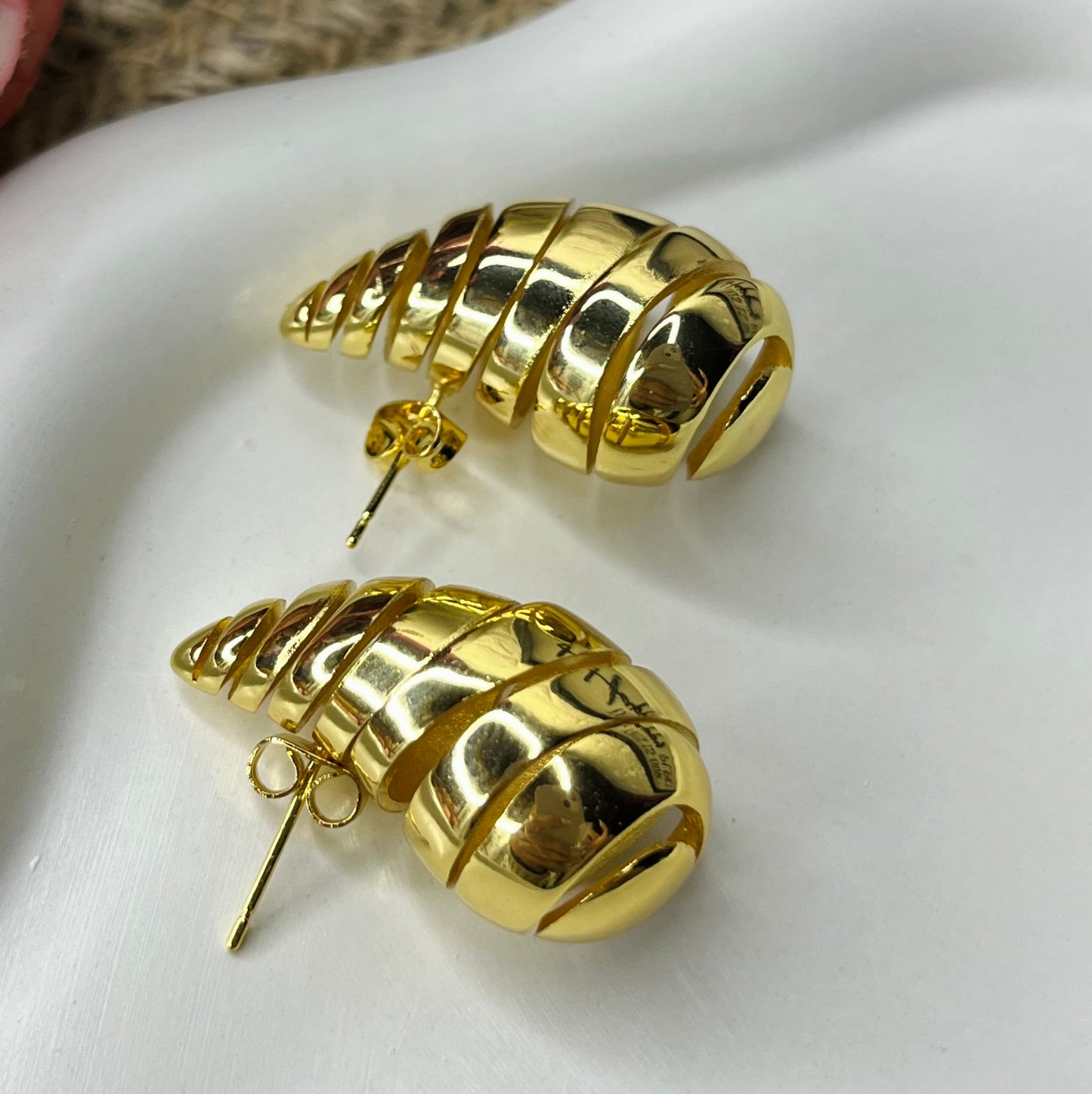 TearDrop SilkWorm Earrings