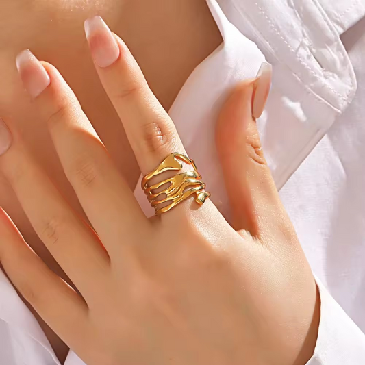 Chunky Golden Ring